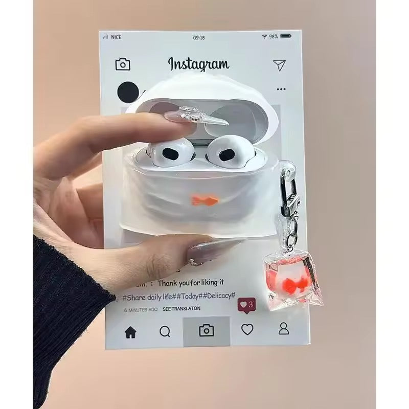 Fish bag AirPods case