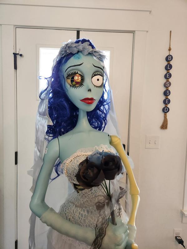 Warner Brothers 5.5-ft Corpse Bride Emily Motion-Activated Animatronic