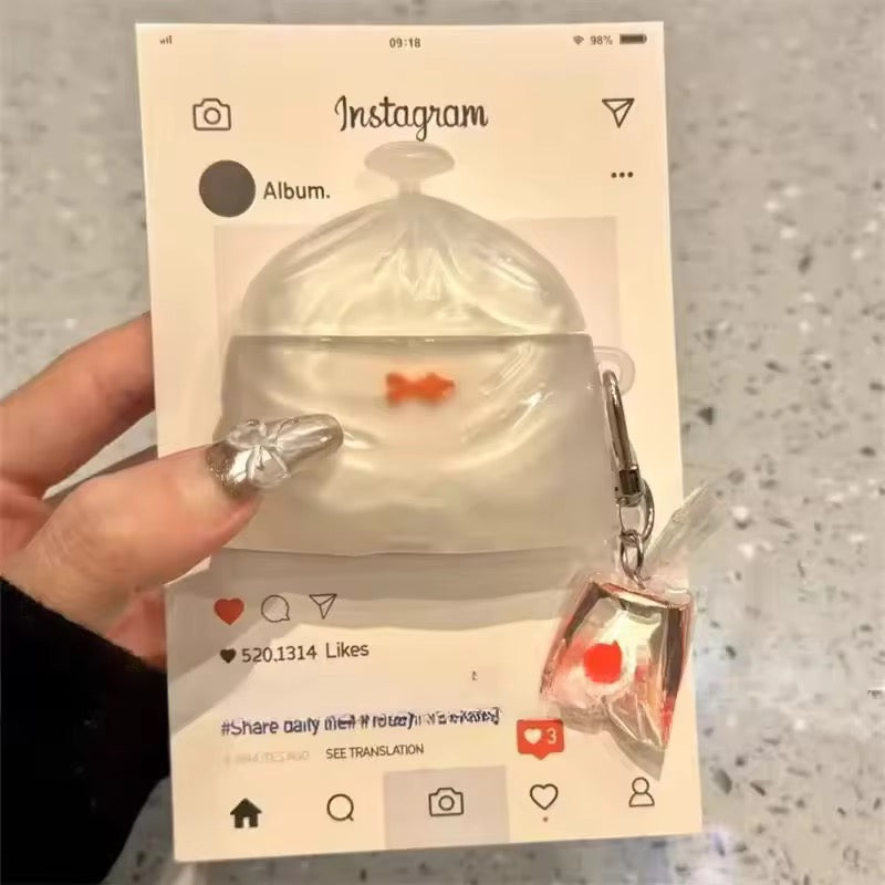 Fish bag AirPods case