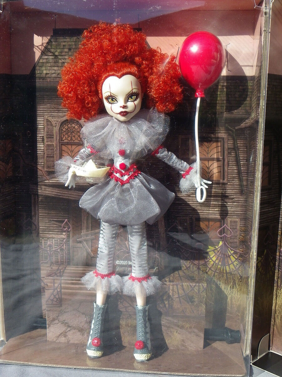 Doll Monster High PENNYWISE IT Skullector Horror Clown