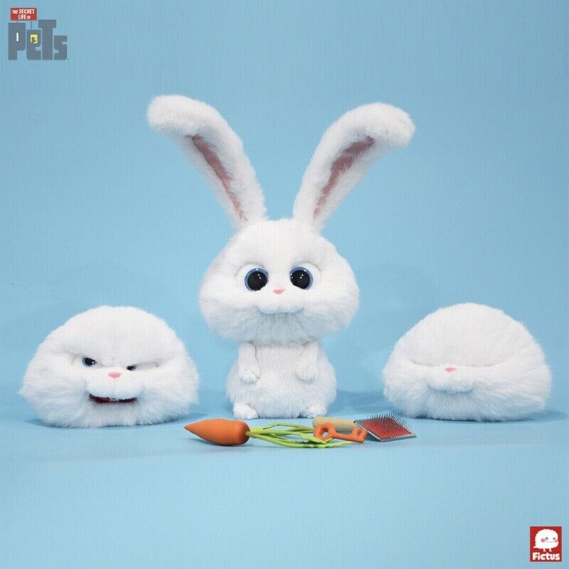 Fictus Snowball The Secret Life of Pets Bunny Cute Plush Doll Gift Toy