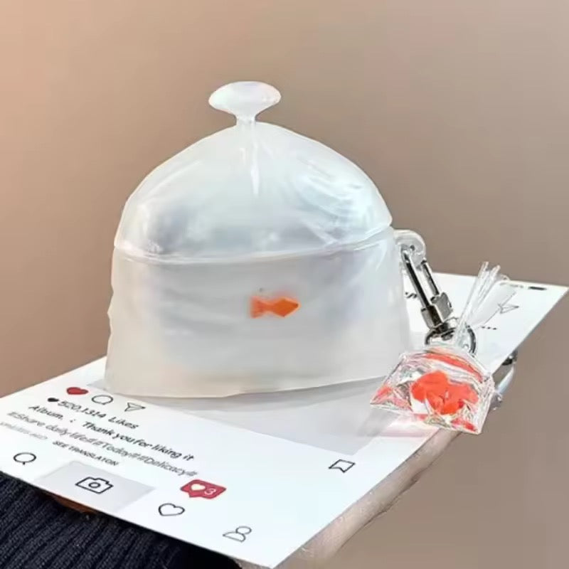 Fish bag AirPods case