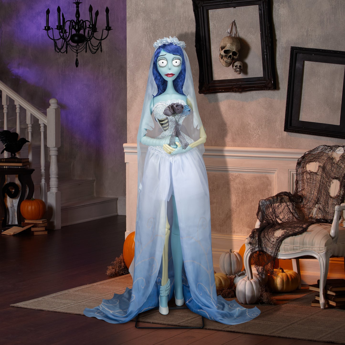 Warner Brothers 5.5-ft Corpse Bride Emily Motion-Activated Animatronic