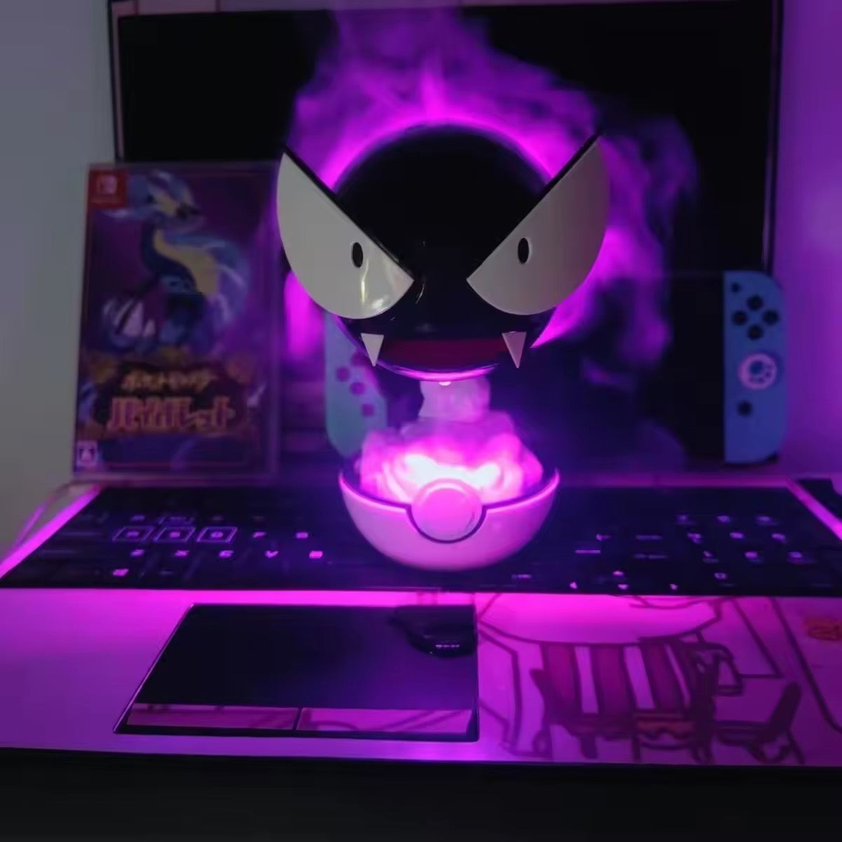 The Gastly Led Pokéball Humidifier