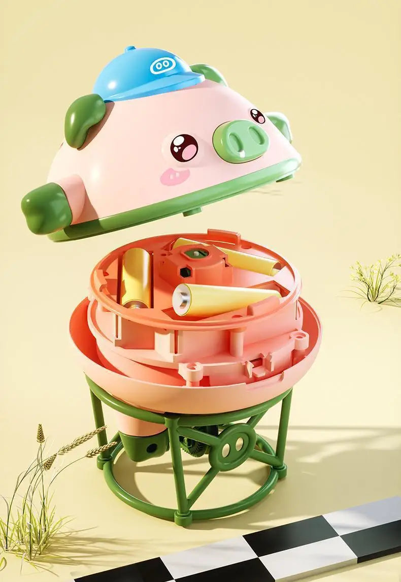 black technology balance pig