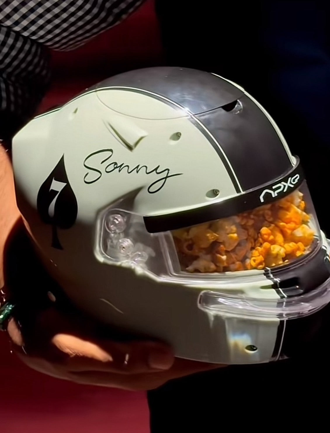 Sonny F1 Popcorn Bucket