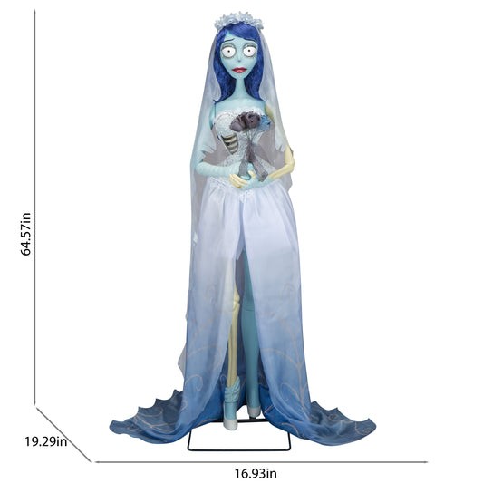 Warner Brothers 5.5-ft Corpse Bride Emily Motion-Activated Animatronic