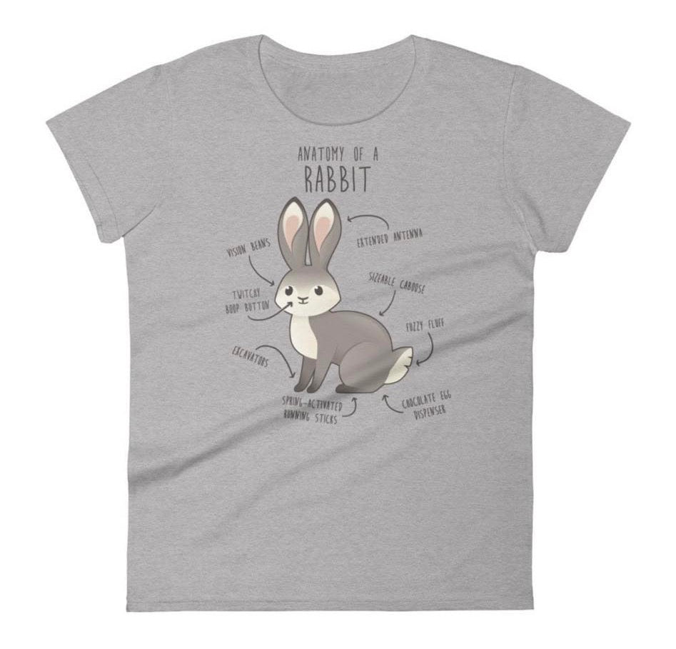 Anatomy of a Rabbit T-Shirt