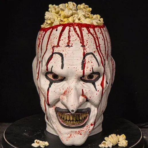 Terrifier  Art the Clown Exclusive Popcorn Bucket