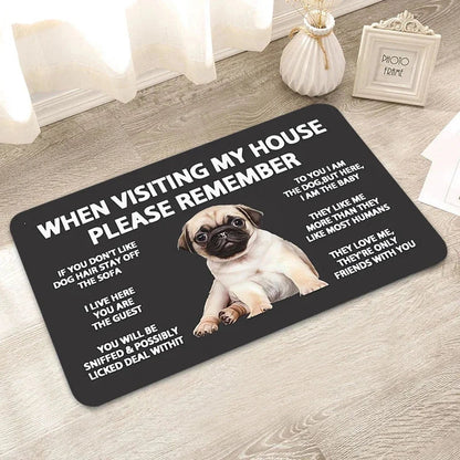 Pug Owners Doormat