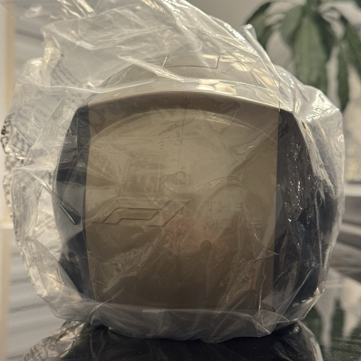 F1 APXGP helmet popcorn bucket