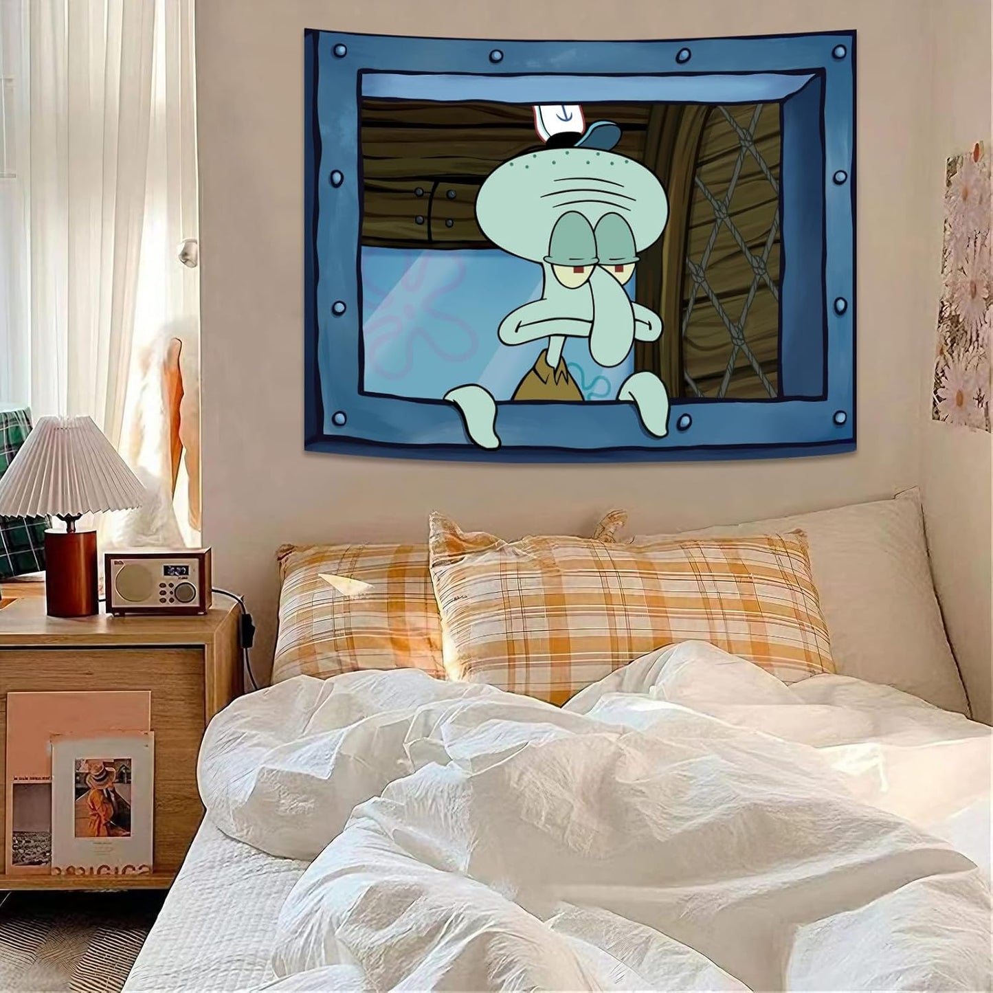 "Squidward" tapestry wall decor™