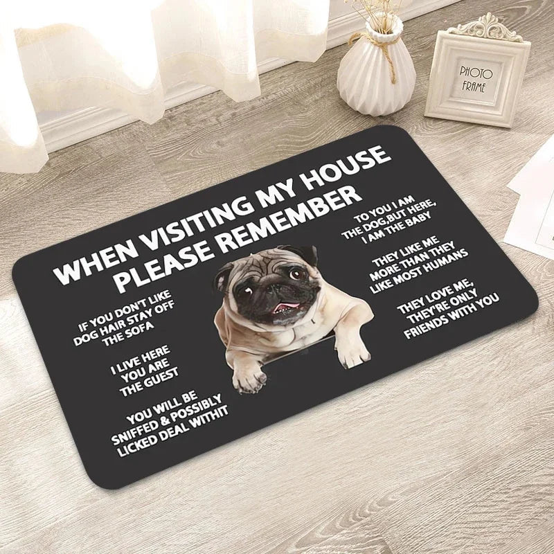 Pug Owners Doormat