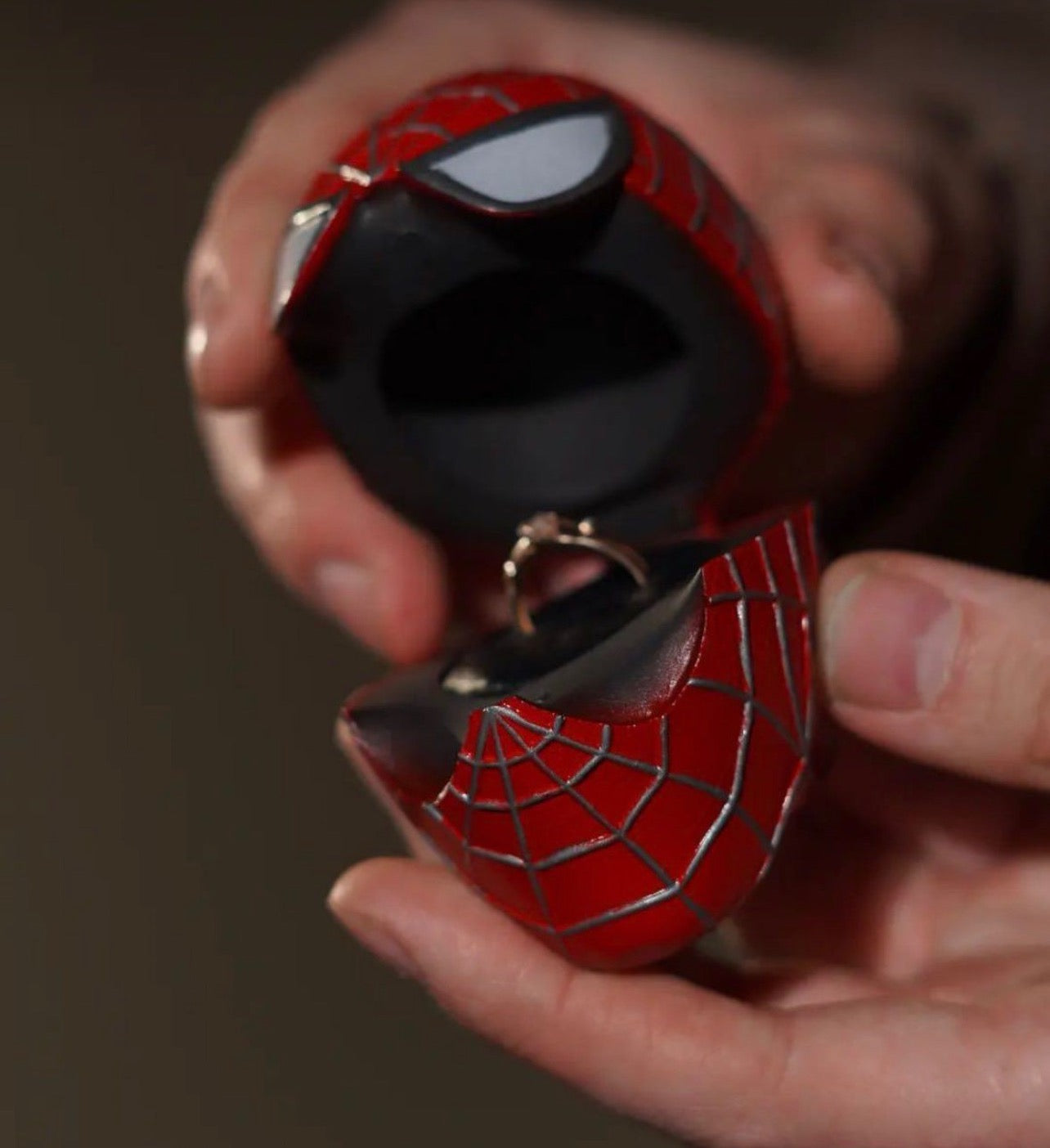 Spider-man Ring Box