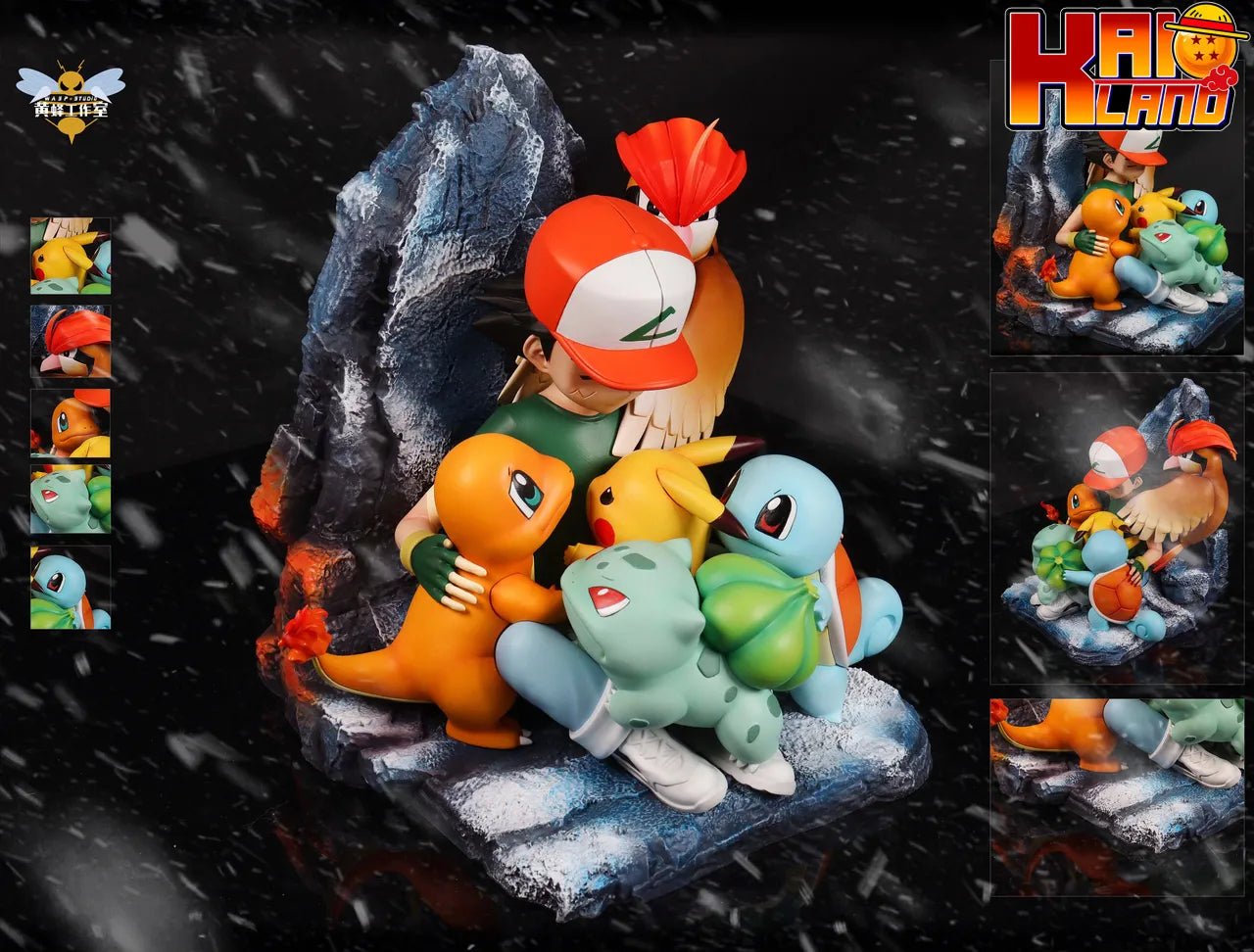 Pokemon WASP Studio Ash Ketchum Resin Statue ‘’Exclusive Limited Number”