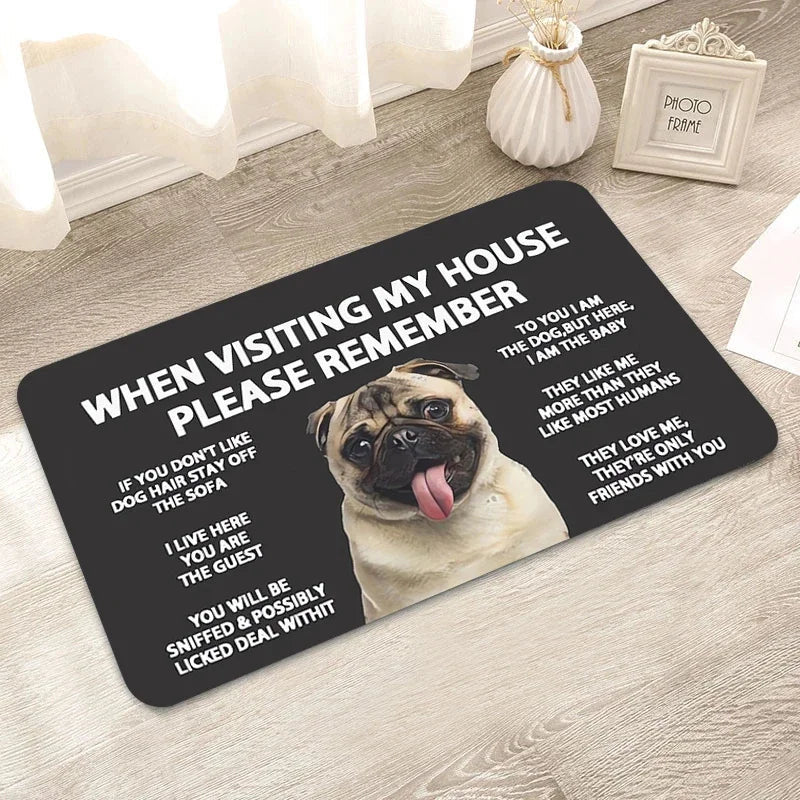 Pug Owners Doormat