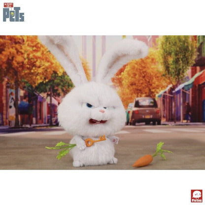 Fictus Snowball The Secret Life of Pets Bunny Cute Plush Doll Gift Toy