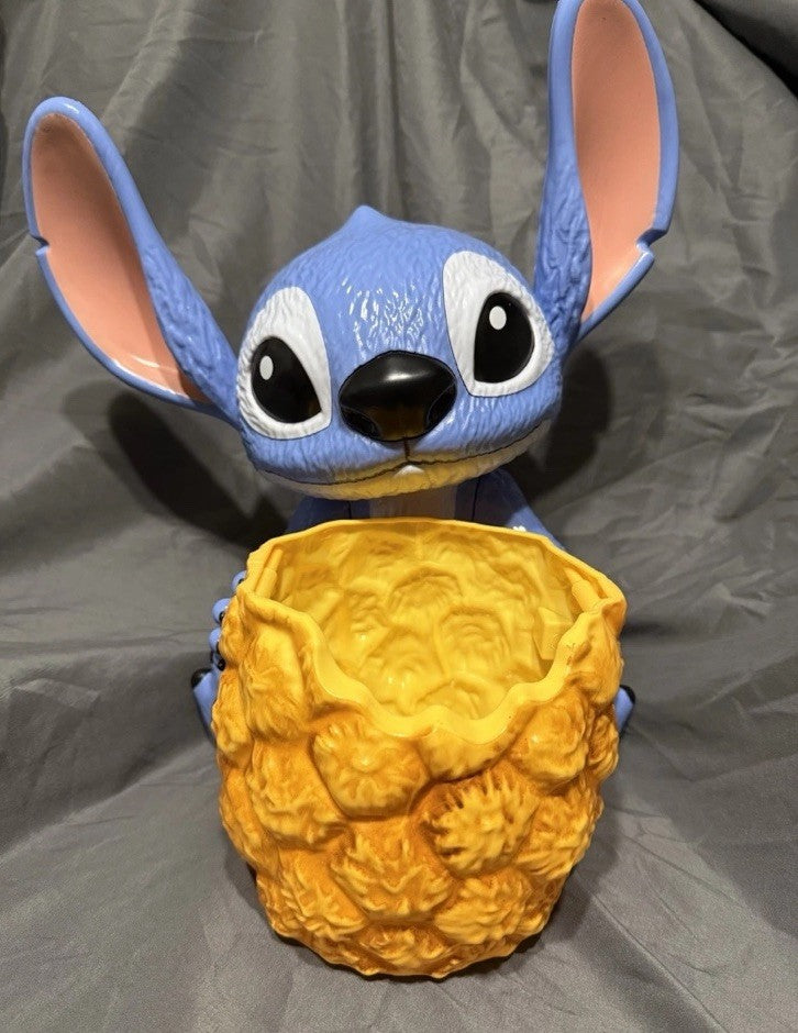 Stitch W/Pineapple Popcorn Bucket Disney