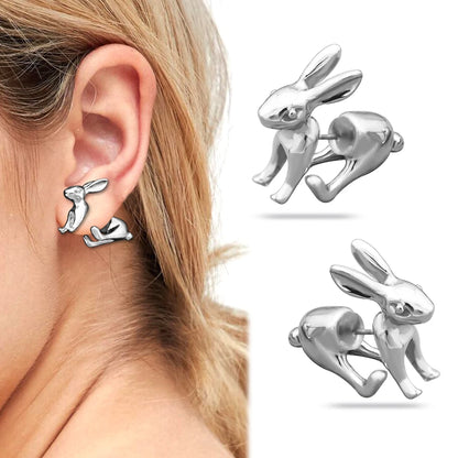 3D Hare Easter Bunny Earring