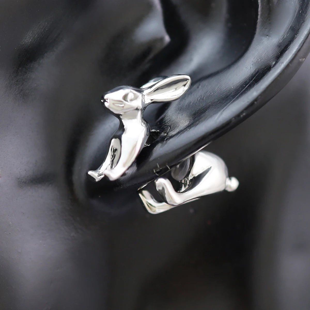 3D Hare Easter Bunny Earring