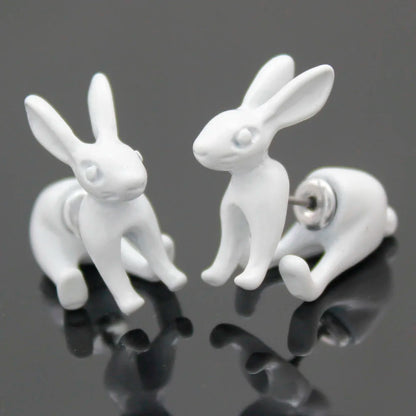 3D Hare Easter Bunny Earring