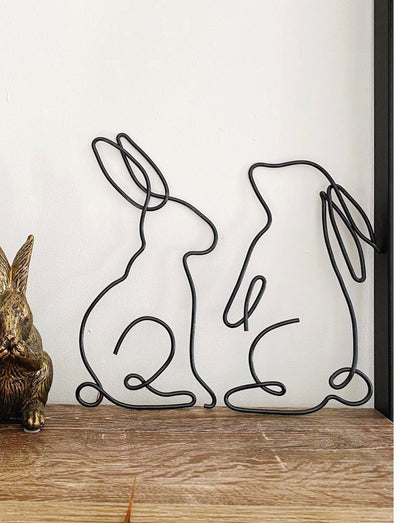 Rabbit sculpture