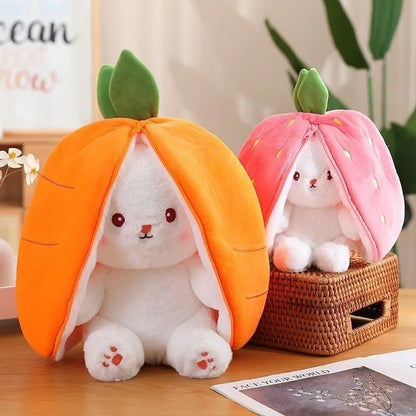 Cute Reversible Bunny Plush