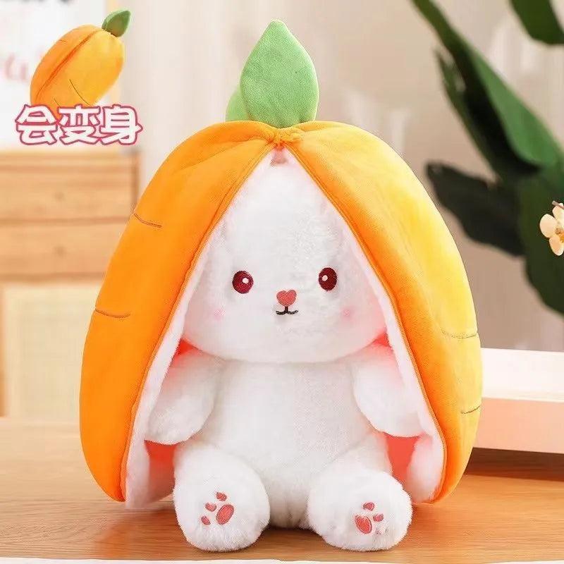 Cute Reversible Bunny Plush