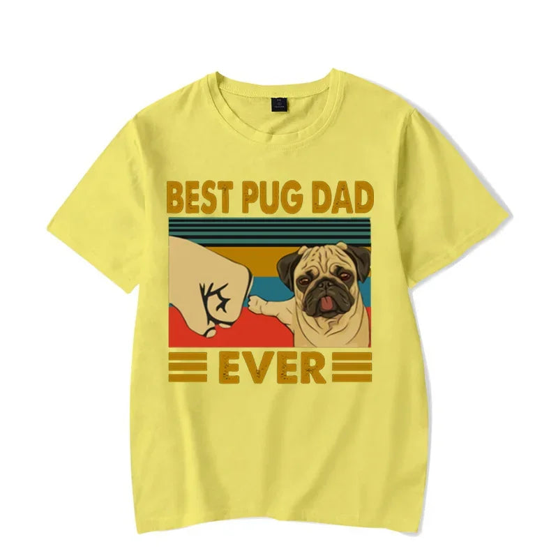 T-shirt Best Pug Dad Ever