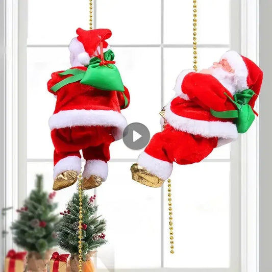 Santa Claus Climbing Rope Home Decoration