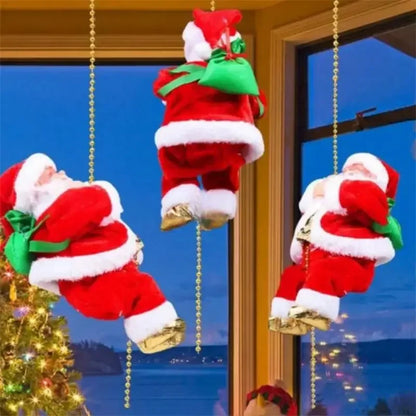 Santa Claus Climbing Rope Home Decoration