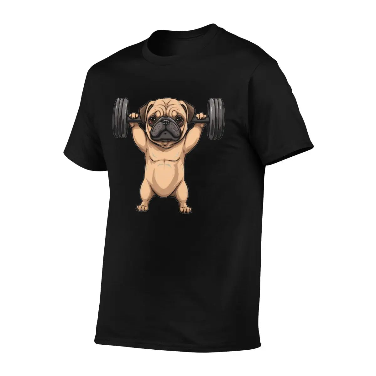 Pug Weightlifting T Shirt