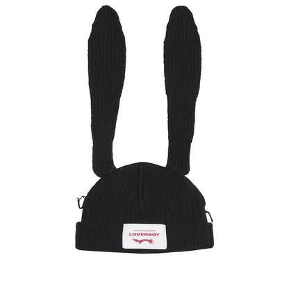 Knit Bunny Design Hat