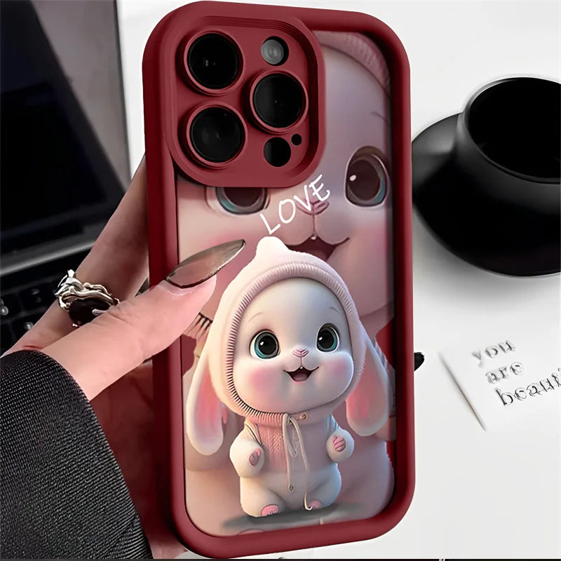 Lovely Pink Bunny Phone Case