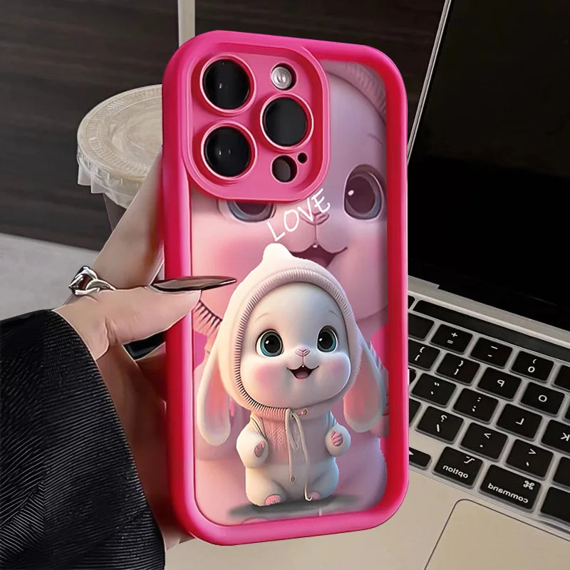 Lovely Pink Bunny Phone Case