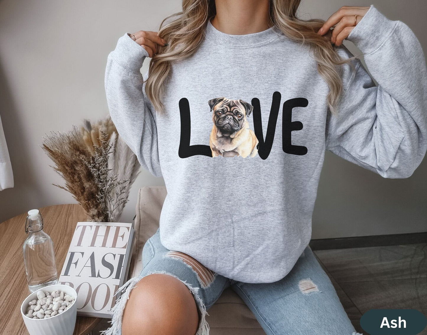 PUG LOVE SWEATSHIRT