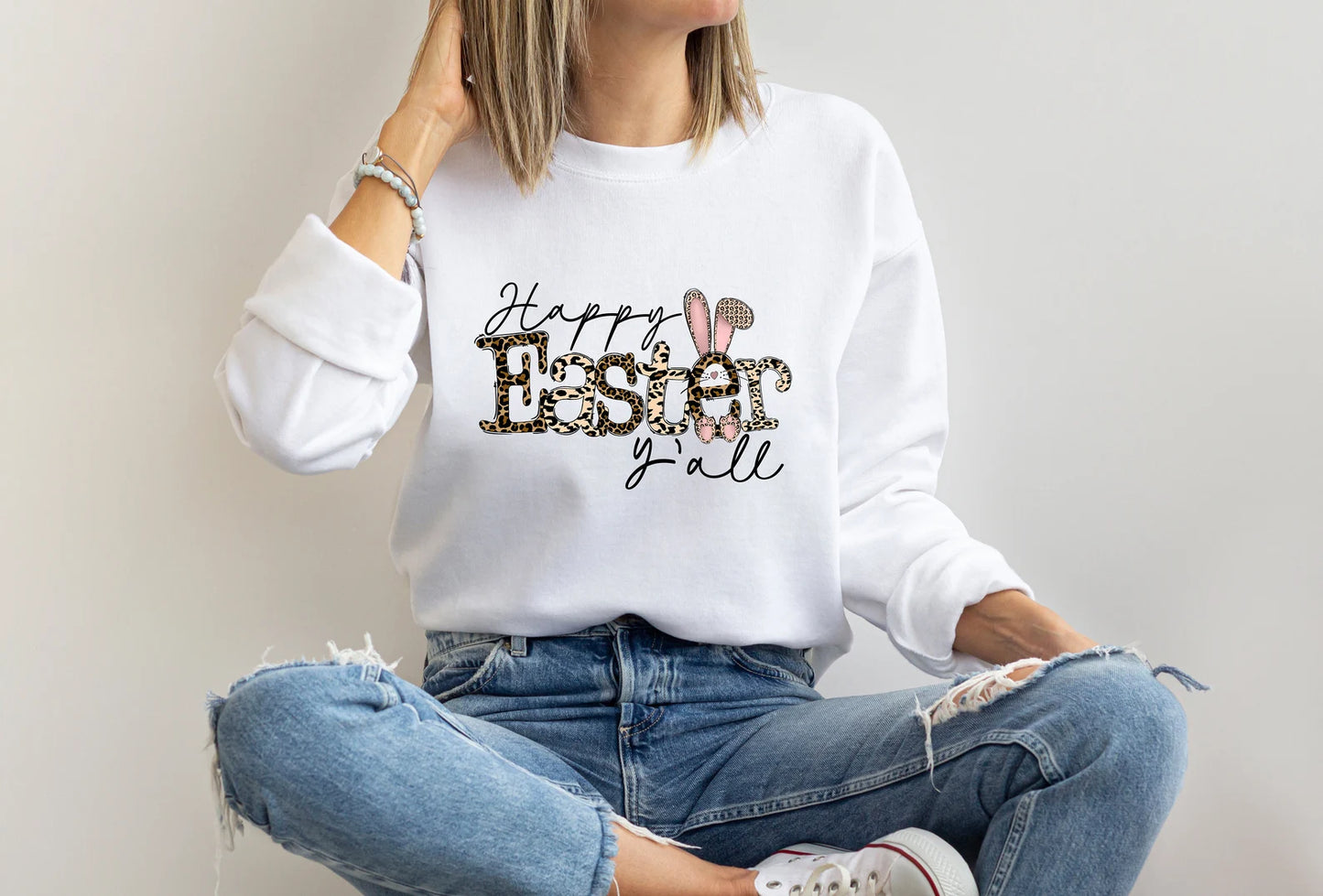 Happy Easter Sweatshirt/T-Shirt