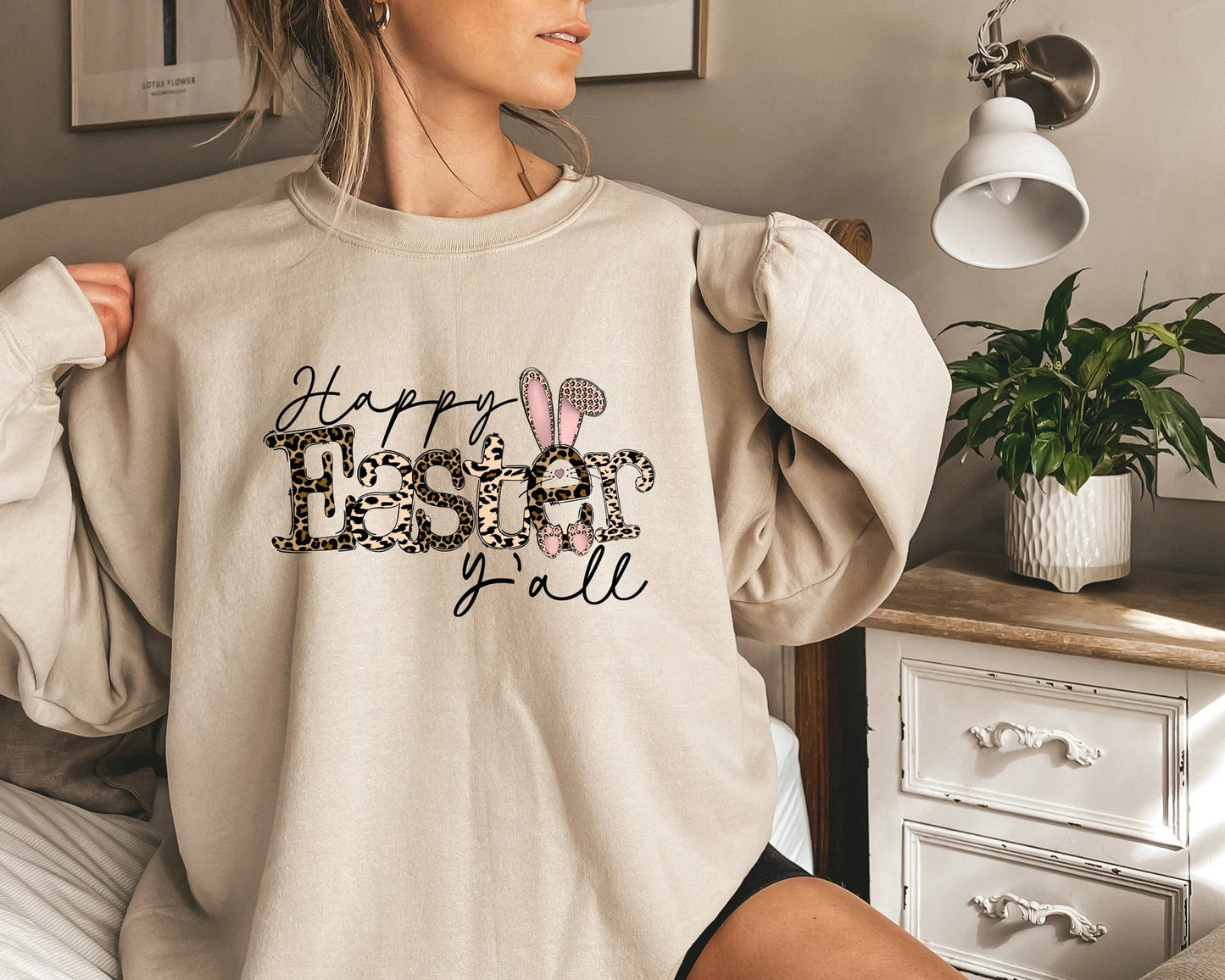 Happy Easter Sweatshirt/T-Shirt