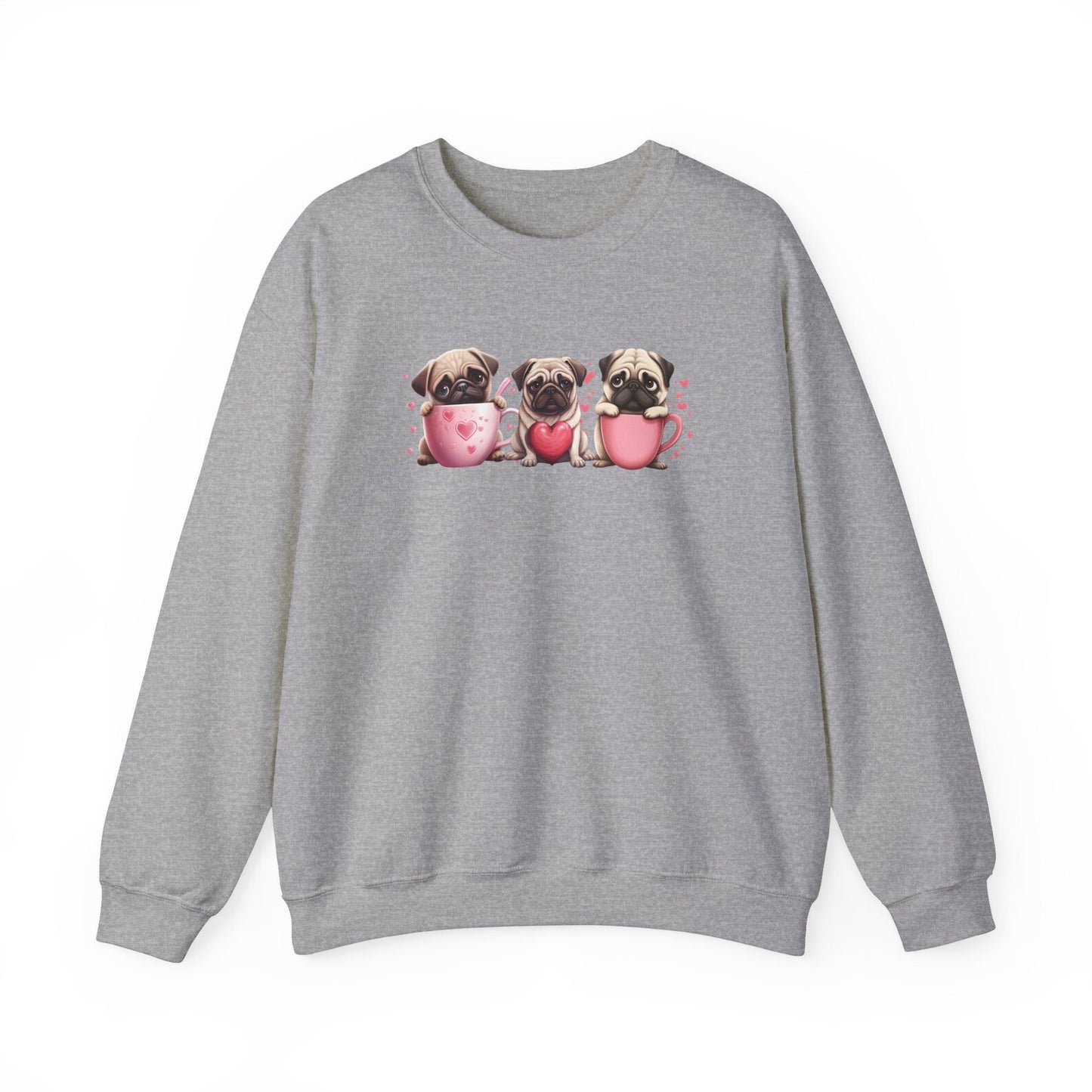 Pug Love Design Sweatshirt