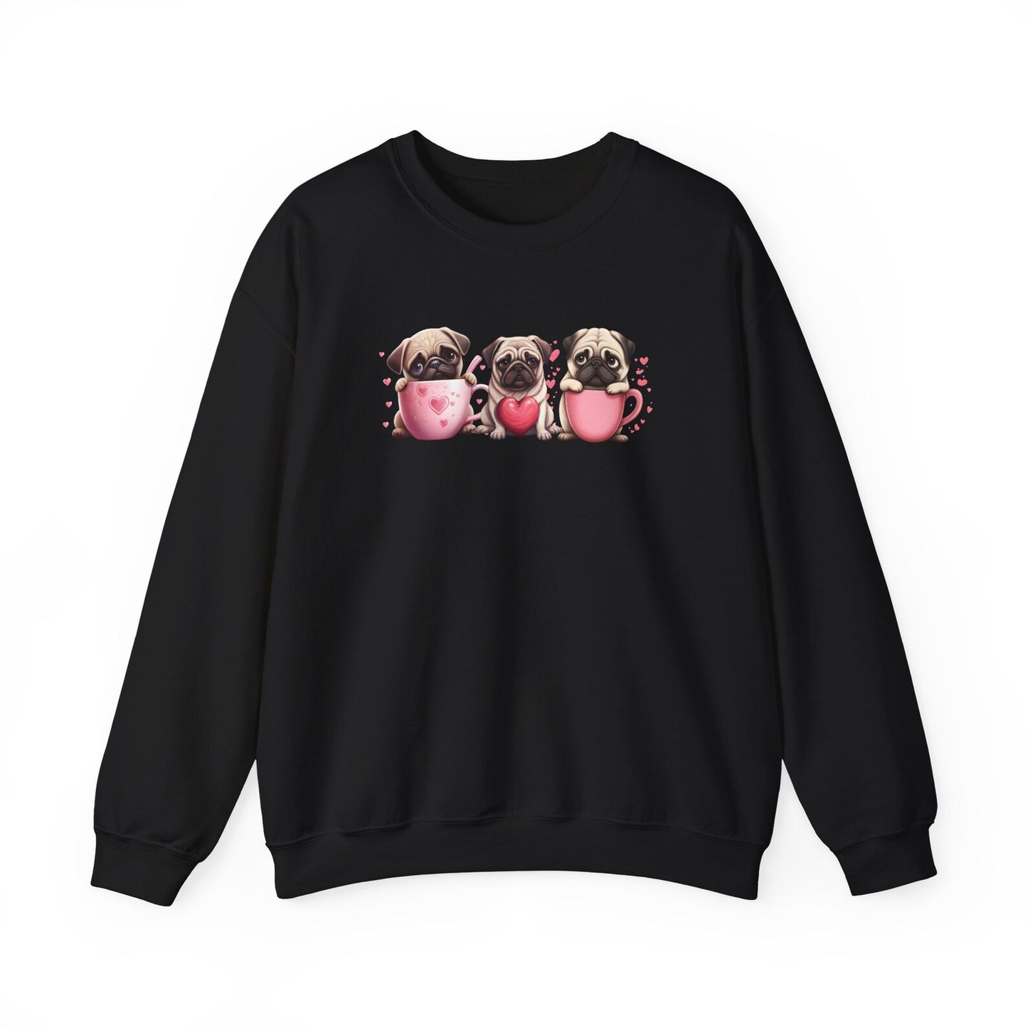 Pug Love Design Sweatshirt