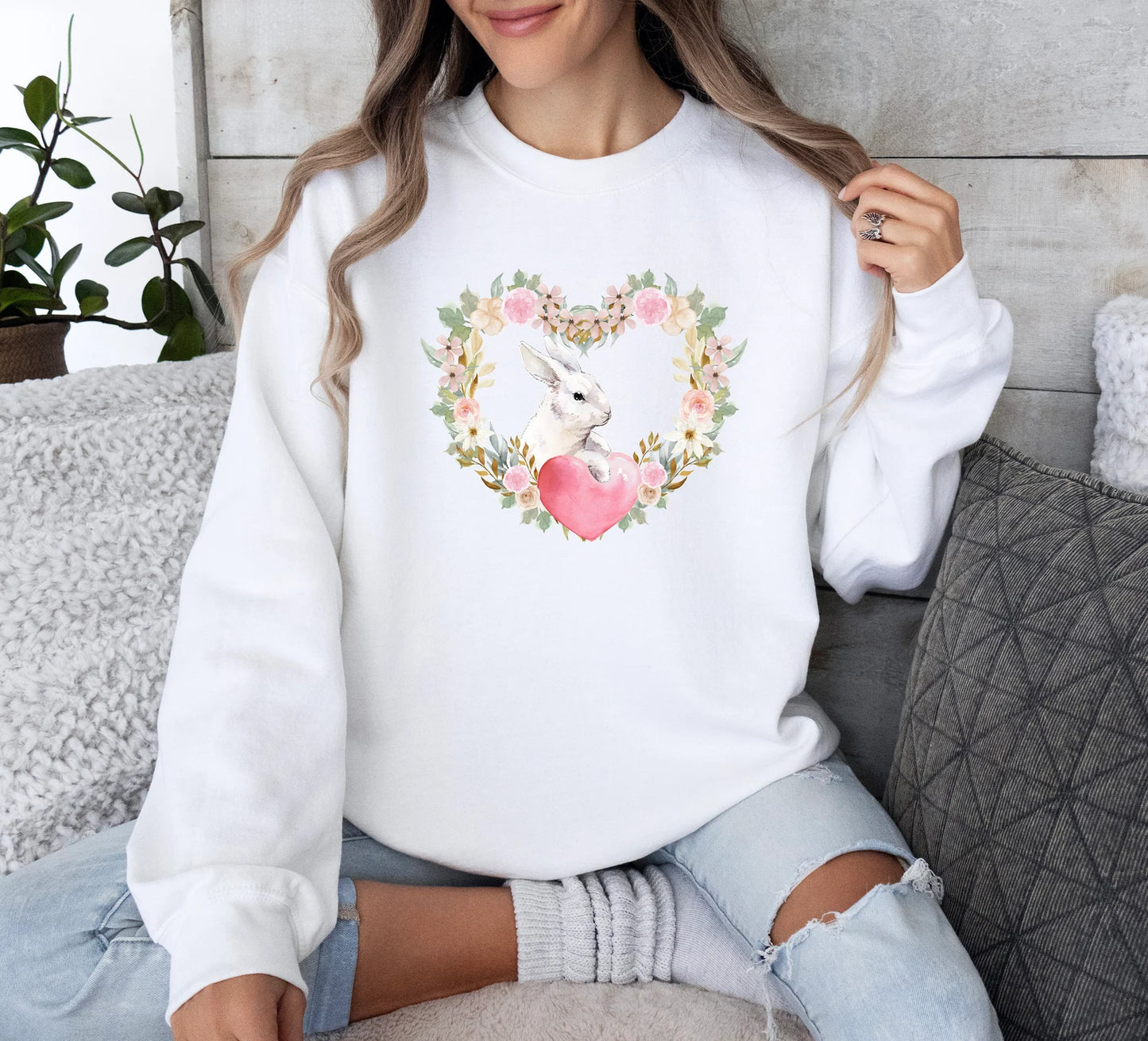 Bunny lover's sweatshirt