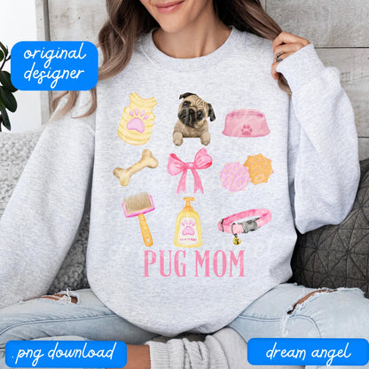 pug png coquette aesthetic pug