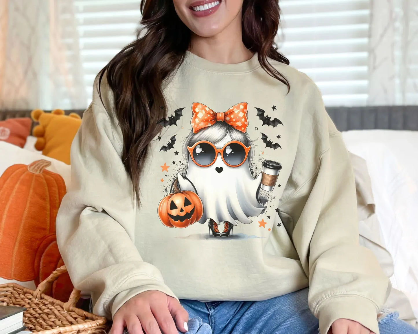 Cute Ghost Sweatshirt